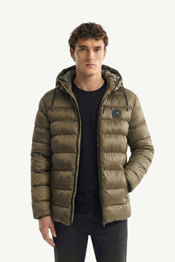 D1fference İçi Astarlı Cepli Kapüşonlu Jel Elyaflı Su ve Rügar Geçirmez Erkek Kışlık Mont - 35