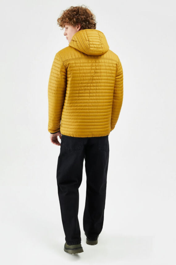 İçi Astarlı Su ve Rüzgar Geçirmez Cepli Kapüşonlu Erkek Mont - 31