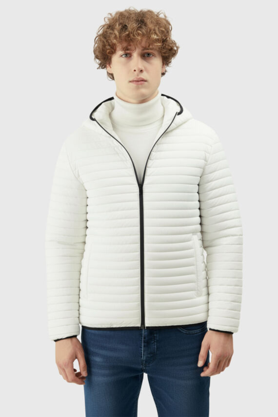 İçi Astarlı Su ve Rüzgar Geçirmez Cepli Kapüşonlu Erkek Mont - 48