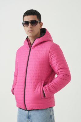 D1fference İçi Astarlı Cepli Kapüşonlu Jel Elyaflı Su ve Rügar Geçirmez Erkek Kışlık Mont - 63