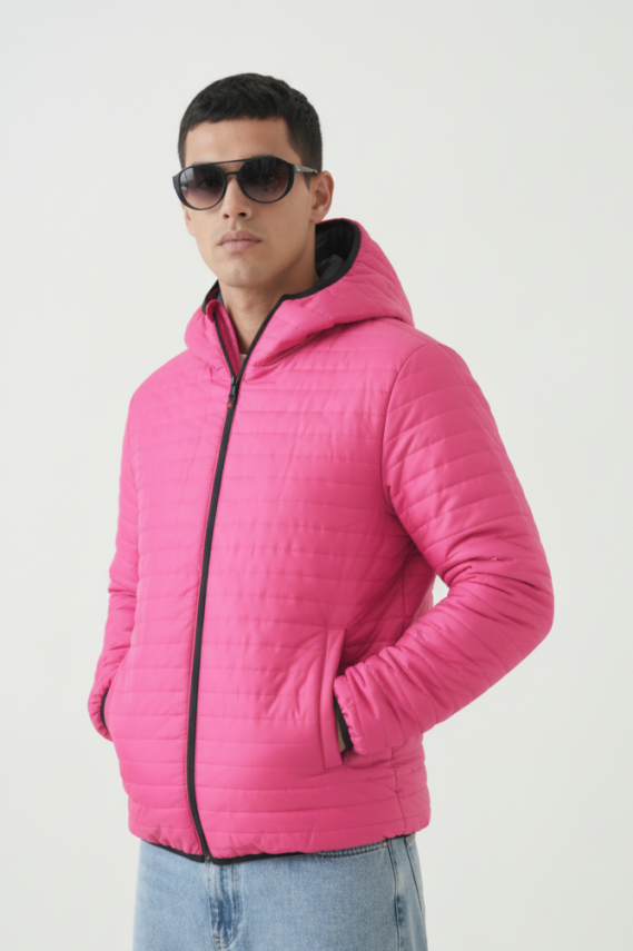 D1fference İçi Astarlı Cepli Kapüşonlu Jel Elyaflı Su ve Rügar Geçirmez Erkek Kışlık Mont - 63