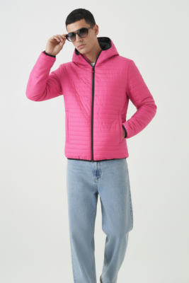 D1fference İçi Astarlı Cepli Kapüşonlu Jel Elyaflı Su ve Rügar Geçirmez Erkek Kışlık Mont - 64