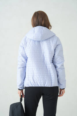 D1fference İçi Astarlı Cepli Kapüşonlu Jel Elyaflı Su ve Rügar Geçirmez Kadın Kışlık Mont - 65