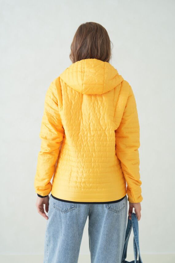 İçi Astarlı Su ve Rüzgar Geçirmez Cepli Kapüşonlu Kadın Mont - 30