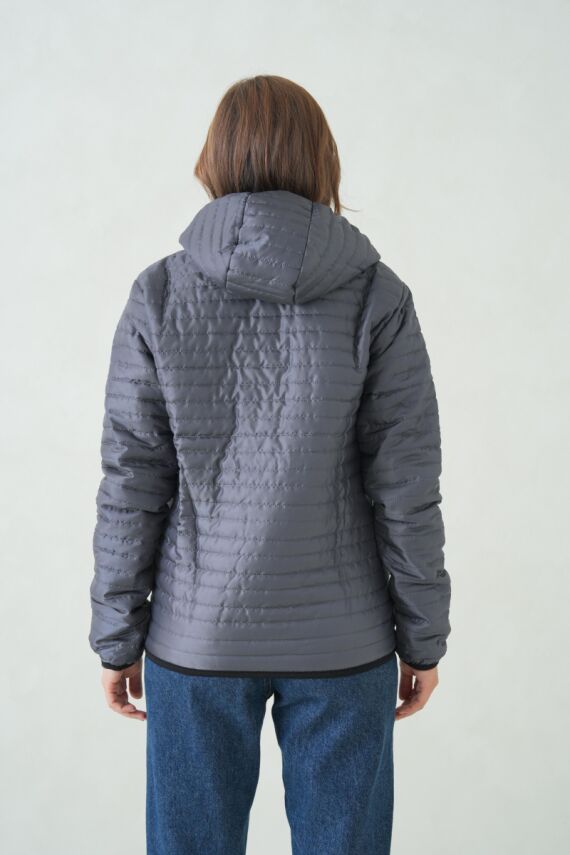 İçi Astarlı Su ve Rüzgar Geçirmez Cepli Kapüşonlu Kadın Mont - 42