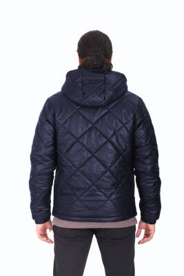 Su ve Rüzgar Geçirmez Jel Elyaflı Kapitone Cepli Spor Mont - 13