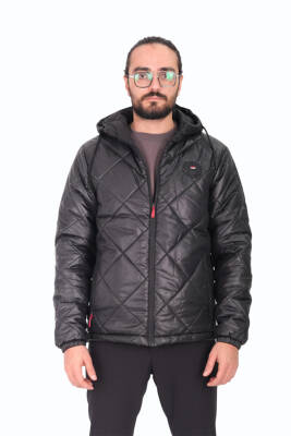 Su ve Rüzgar Geçirmez Jel Elyaflı Kapitone Cepli Spor Mont - 15