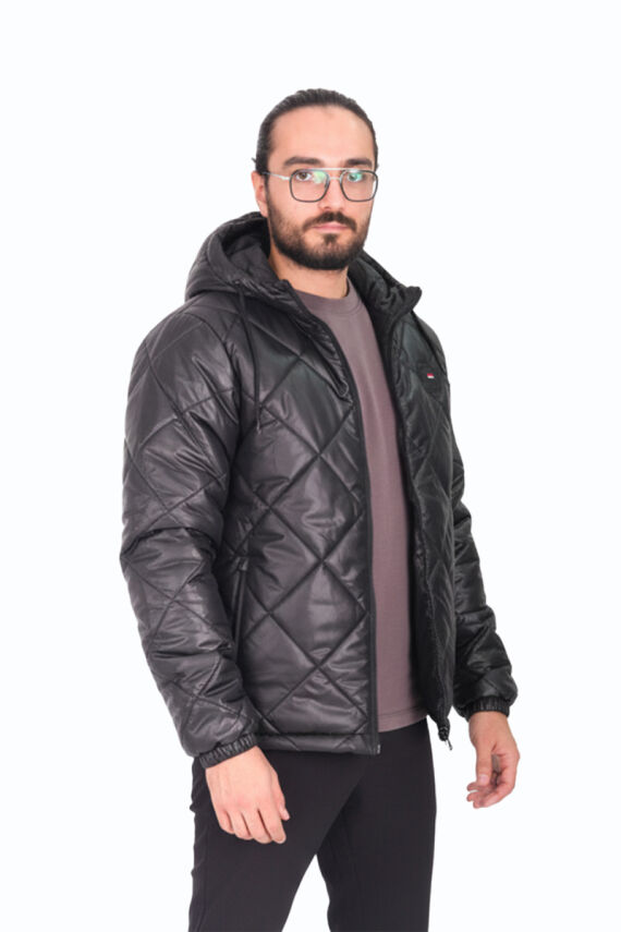 Su ve Rüzgar Geçirmez Jel Elyaflı Kapitone Cepli Spor Mont - 16