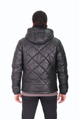 Su ve Rüzgar Geçirmez Jel Elyaflı Kapitone Cepli Spor Mont - 18