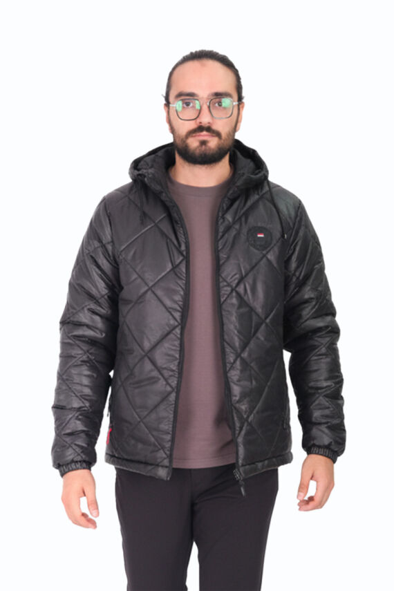 Su ve Rüzgar Geçirmez Jel Elyaflı Kapitone Cepli Spor Mont - 17