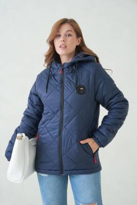 Su ve Rüzgar Geçirmez Jel Elyaflı Kapitone Cepli Spor Mont - 20