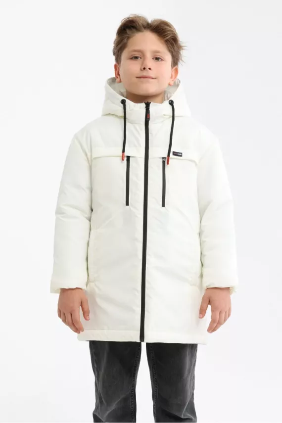 D1fference İçi Astarlı Cepli Kapüşonlu Jel Elyaflı Su ve Rügar Geçirmez Erkek Çocuk Kışlık Mont - 23