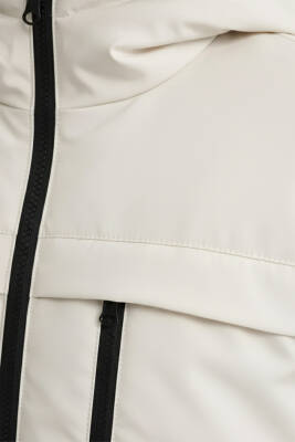 D1fference İçi Astarlı Cepli Kapüşonlu Jel Elyaflı Su ve Rügar Geçirmez Kız Çocuk Kışlık Mont - 30