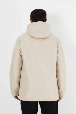 D1fference İçi Kürklü Cepli Kapüşonlu Jel Elyaflı Su ve Rügar Geçirmez Erkek Kışlık Mont - 22