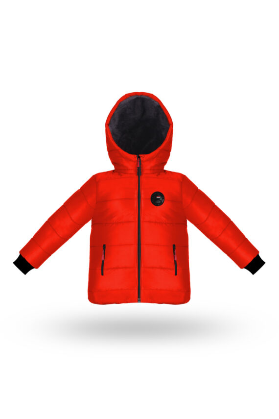 İçi Kürklü Su ve Rüzgar Geçirmez Erkek Çocuk Mont - 5