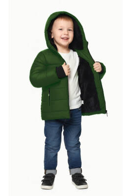 İçi Kürklü Su ve Rüzgar Geçirmez Erkek Çocuk Mont - 8
