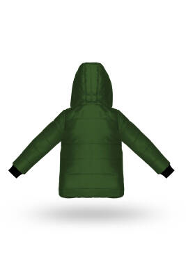 İçi Kürklü Su ve Rüzgar Geçirmez Erkek Çocuk Mont - 12