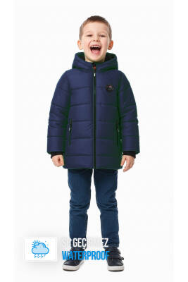 İçi Kürklü Su ve Rüzgar Geçirmez Erkek Çocuk Mont - 13