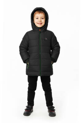 İçi Kürklü Su ve Rüzgar Geçirmez Erkek Çocuk Mont - 19