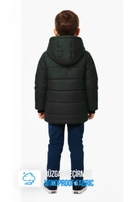 İçi Kürklü Su ve Rüzgar Geçirmez Erkek Çocuk Mont - 22