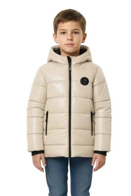 D1fference İçi Kürklü Cepli Kapüşonlu Jel Elyaflı Su ve Rügar Geçirmez Erkek Çocuk Kışlık Mont - 24