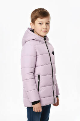 D1fference İçi Kürklü Cepli Kapüşonlu Jel Elyaflı Su ve Rügar Geçirmez Erkek Çocuk Kışlık Mont - 31