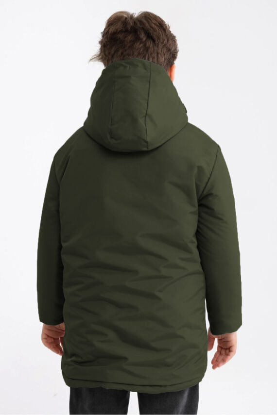 İçi Kürklü Su ve Rüzgar Geçirmez Erkek Çocuk Mont - 5