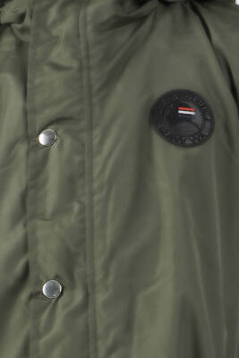 İçi Kürklü Su ve Rüzgar Geçirmez Erkek Çocuk Mont - 6