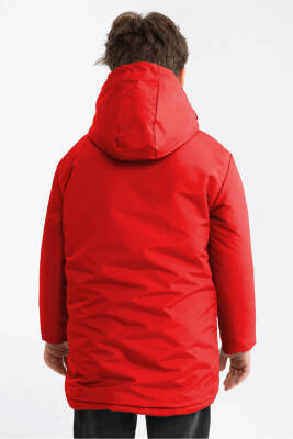 İçi Kürklü Su ve Rüzgar Geçirmez Erkek Çocuk Mont - 11