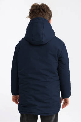 İçi Kürklü Su ve Rüzgar Geçirmez Erkek Çocuk Mont - 17