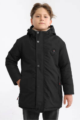 İçi Kürklü Su ve Rüzgar Geçirmez Erkek Çocuk Mont - 21