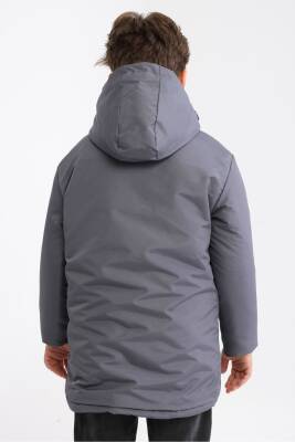 İçi Kürklü Su ve Rüzgar Geçirmez Erkek Çocuk Mont - 31
