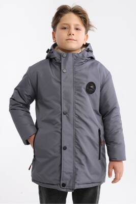 İçi Kürklü Su ve Rüzgar Geçirmez Erkek Çocuk Mont - 26