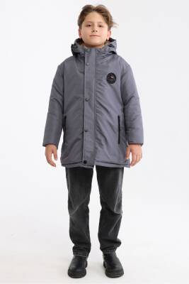 İçi Kürklü Su ve Rüzgar Geçirmez Erkek Çocuk Mont - 30