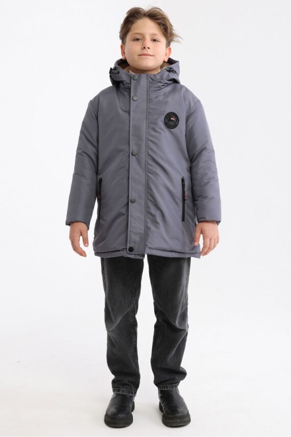 İçi Kürklü Su ve Rüzgar Geçirmez Erkek Çocuk Mont - 30