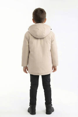 D1fference İçi Kürklü Cepli Kapüşonlu Jel Elyaflı Su ve Rügar Geçirmez Erkek Çocuk Kışlık Mont - 41