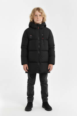 İçi Kürklü Su ve Rüzgar Geçirmez Erkek Çocuk Mont - 19