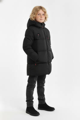 İçi Kürklü Su ve Rüzgar Geçirmez Erkek Çocuk Mont - 20