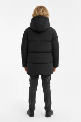 İçi Kürklü Su ve Rüzgar Geçirmez Erkek Çocuk Mont - 21