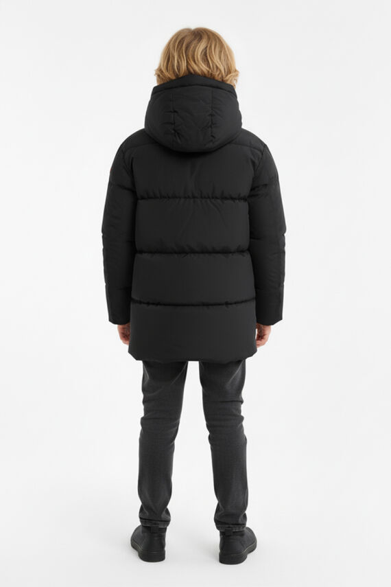 İçi Kürklü Su ve Rüzgar Geçirmez Erkek Çocuk Mont - 21