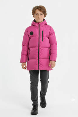 D1fference İçi Kürklü Cepli Kapüşonlu Jel Elyaflı Su ve Rügar Geçirmez Erkek Çocuk Kışlık Mont - 32