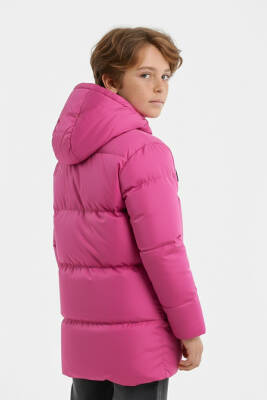 D1fference İçi Kürklü Cepli Kapüşonlu Jel Elyaflı Su ve Rügar Geçirmez Erkek Çocuk Kışlık Mont - 33