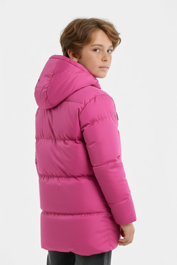 D1fference İçi Kürklü Cepli Kapüşonlu Jel Elyaflı Su ve Rügar Geçirmez Erkek Çocuk Kışlık Mont - 33