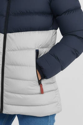 İçi Kürklü Su ve Rüzgar Geçirmez Erkek Çocuk Mont - 5