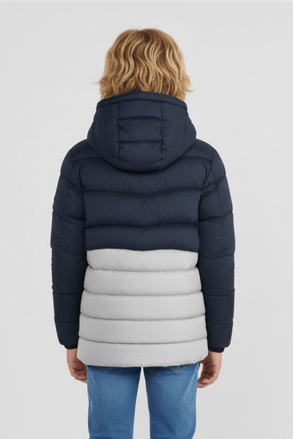 İçi Kürklü Su ve Rüzgar Geçirmez Erkek Çocuk Mont - 6