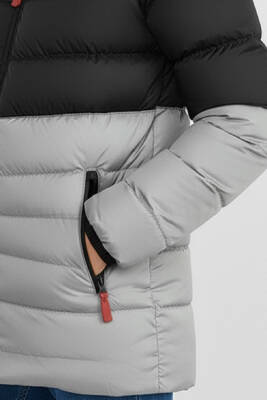 İçi Kürklü Su ve Rüzgar Geçirmez Erkek Çocuk Mont - 12