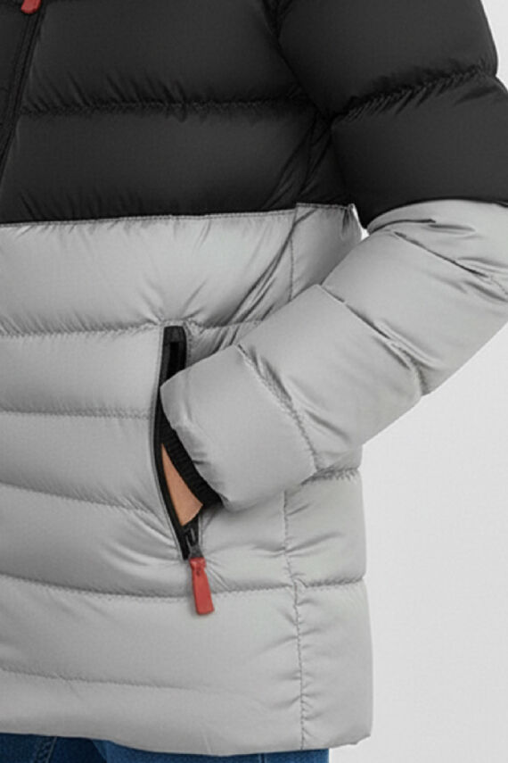 İçi Kürklü Su ve Rüzgar Geçirmez Erkek Çocuk Mont - 12