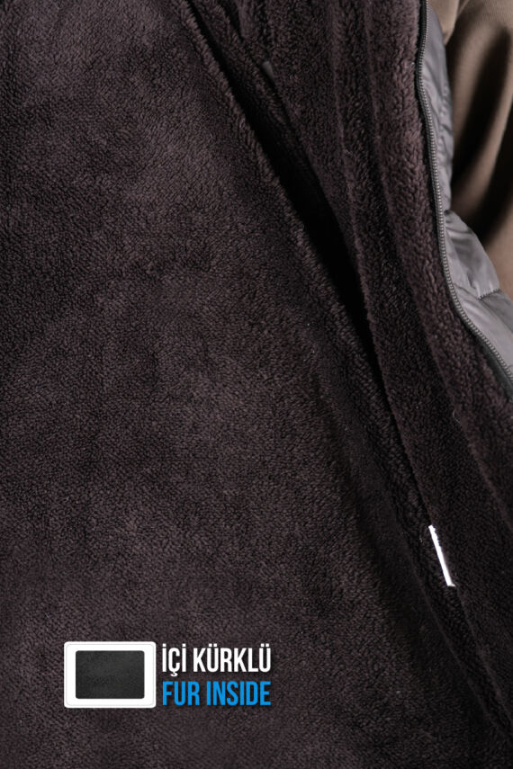 İçi Kürklü Su ve Rüzgar Geçirmez Erkek Çocuk Mont - 25