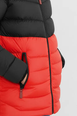 İçi Kürklü Su ve Rüzgar Geçirmez Erkek Çocuk Mont - 26