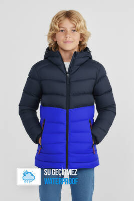 İçi Kürklü Su ve Rüzgar Geçirmez Erkek Çocuk Mont - 29